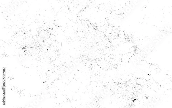 Obraz Rectangular rustic grunge gray texture. Rough effect of grunge wall design. Dirty eroded vintage background. Vector illustration.