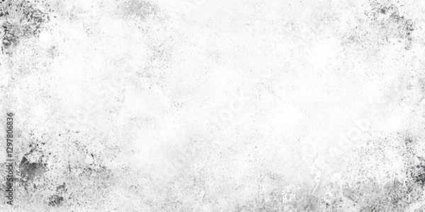 Fototapeta White background with a grey and black pattern