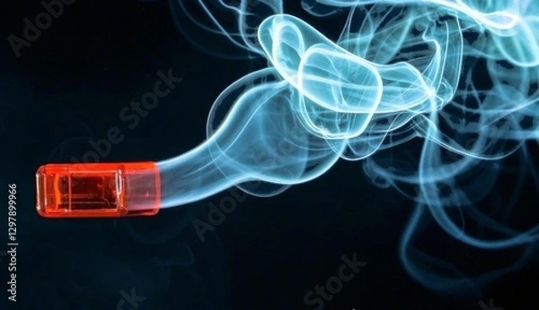 Obraz smoke from a cigarette