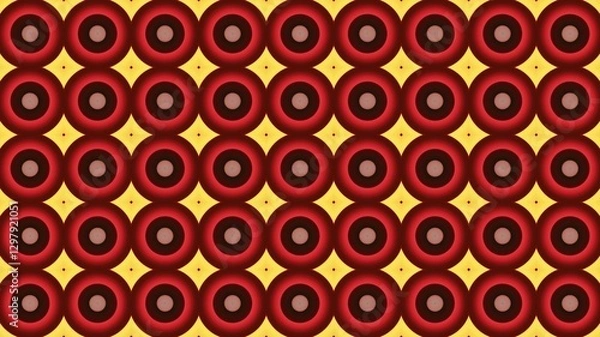 Fototapeta circle motif, circle pattern, symmetrical, circle lines, wall wallpaper