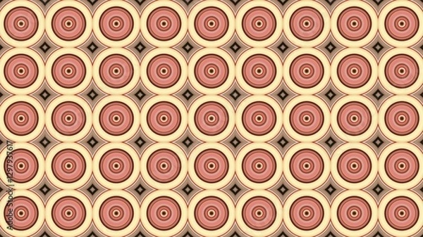 Fototapeta circle motif, circle pattern, symmetrical, circle lines, wall wallpaper