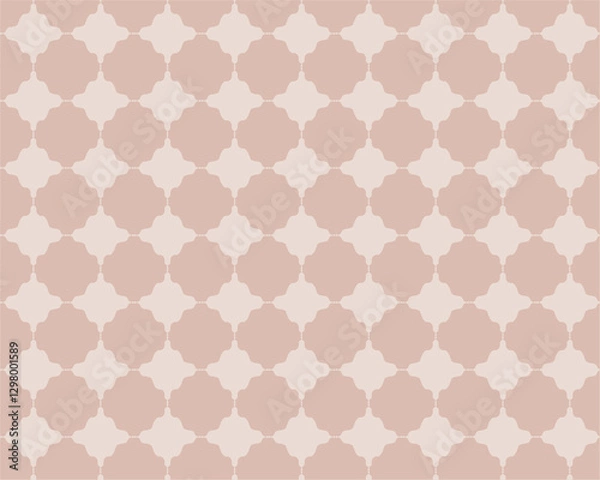 Fototapeta 落ち着きのある薄茶色のシームレス背景パターン