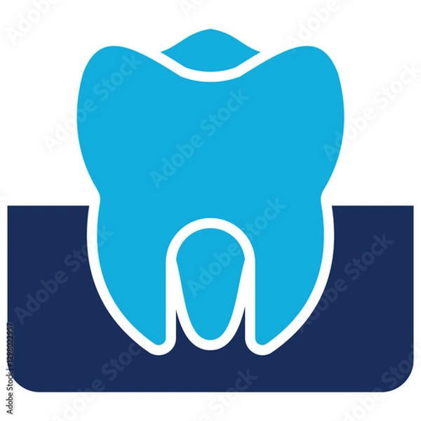 Fototapeta Molar Icon