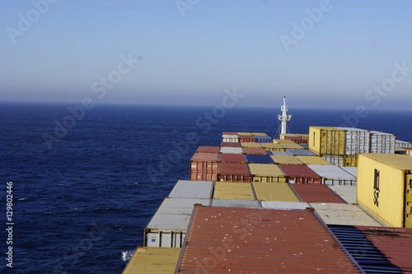 Obraz Cargo transatlantique