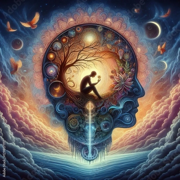 Obraz Developing Self Awareness Understanding one s own thoughts feeli