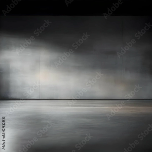 Fototapeta Dark Grey Abstract Background Illustration