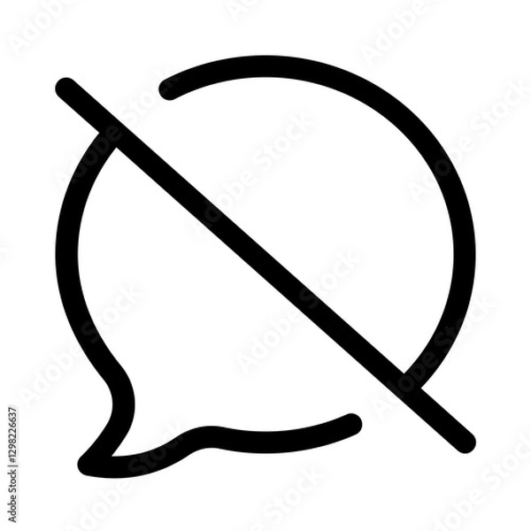 Fototapeta no communication line style, perfect for user interface projects