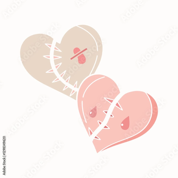 Fototapeta Language of the Heart is Love