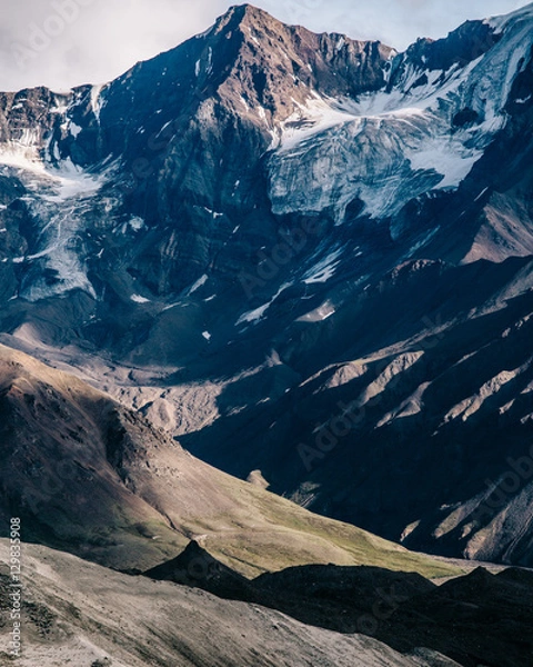 Fototapeta glacial mountain view
