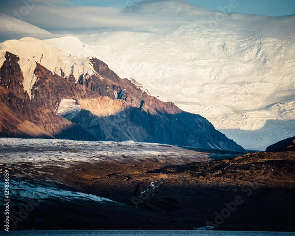 Fototapeta glacial mountain view