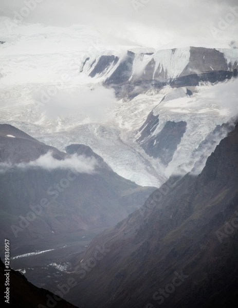 Fototapeta glacial mountain view