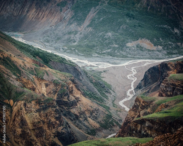 Fototapeta Overlooking the river