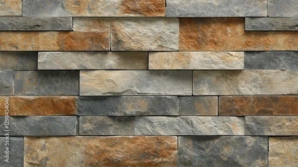Fototapeta Stone Texture Rugged Experience with Stone with Earthy
