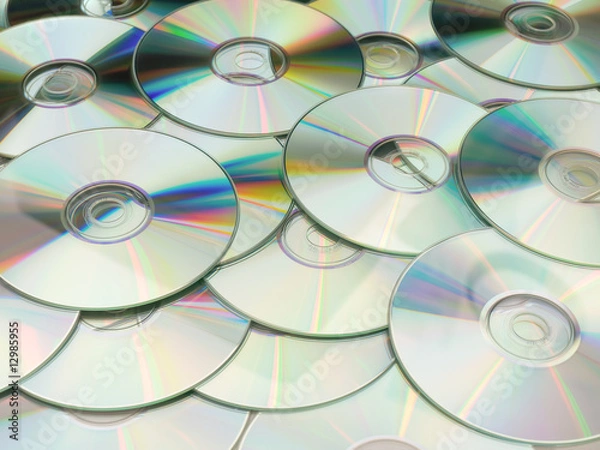 Obraz CD or DVD Disks