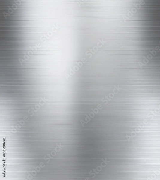 Obraz sleek silver metal texture background with subtle reflections,
