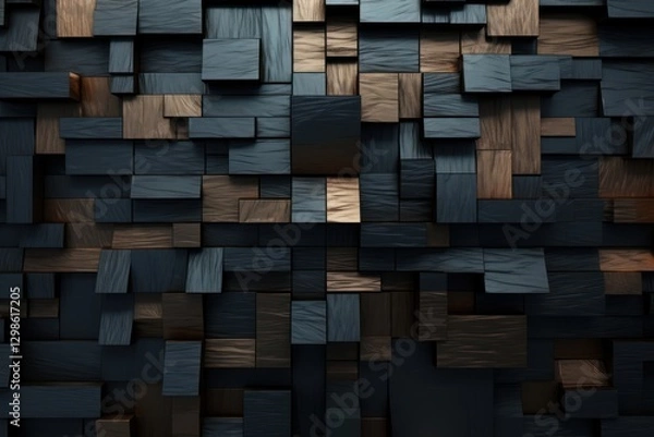 Fototapeta Pattern wood architecture abstract.