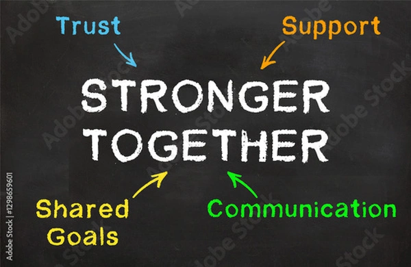 Obraz Stronger Together