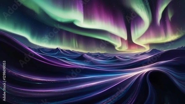 Fototapeta Celestial Aurora