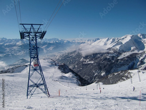 Obraz Skistation: Crans
