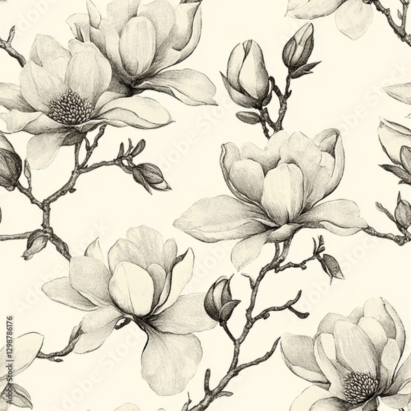 Fototapeta seamless pattern digital paper