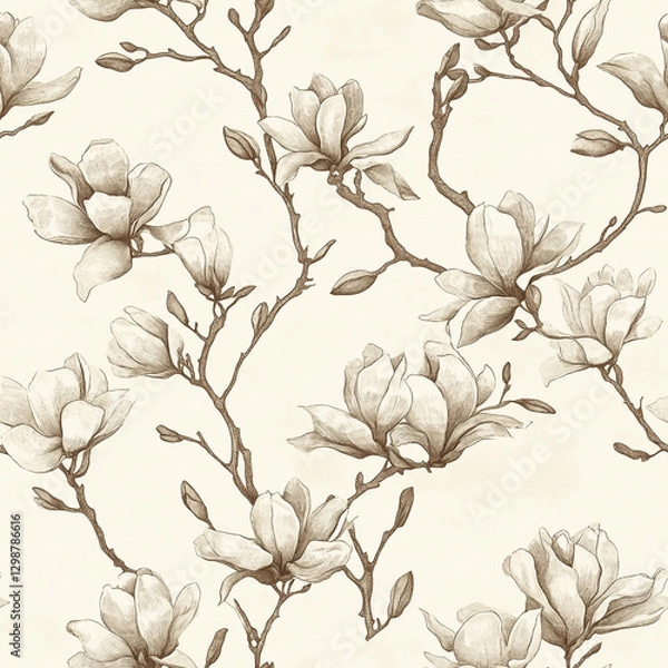 Obraz seamless pattern digital paper