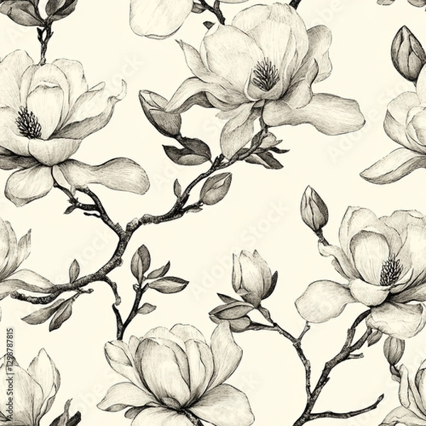 Fototapeta seamless pattern digital paper