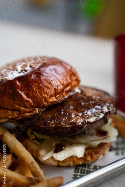 Fototapeta Hamburger(ハンバーガー)