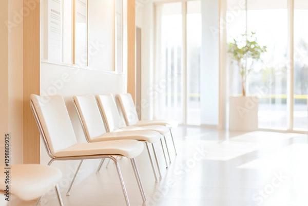 Obraz クリニックなどの待ち時間イメージ Waiting rooms