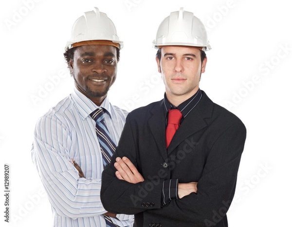 Fototapeta Couple of engineers
