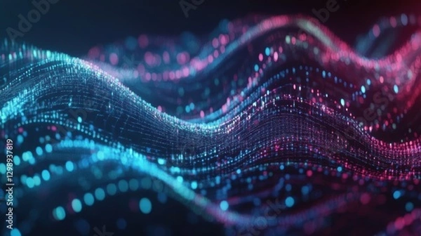 Obraz AI, Big Data, and business analytics icons represent the integration of advanced technology in analyzing graphs, business data, and market trends, driving strategic decisions and innovative solutions