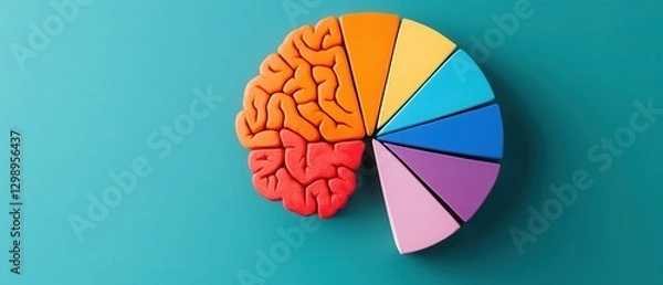 Fototapeta Soft Skills Infographics concept. Infographic Presenting a Wheel of Essential Soft Skills for Personal and Professional Growth