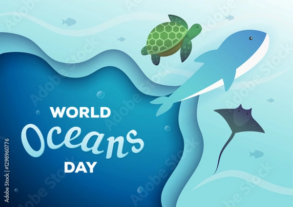 Obraz World Oceans Day