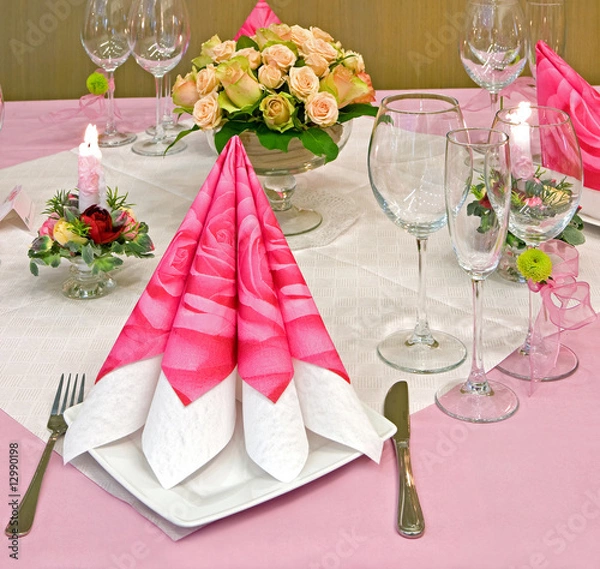 Obraz Decorated table