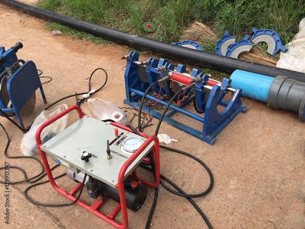 Obraz Pipe Welding Machine