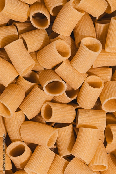 Fototapeta Dry Rigatoni Pasta