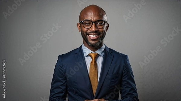 Obraz Uomo d'affari sorridente