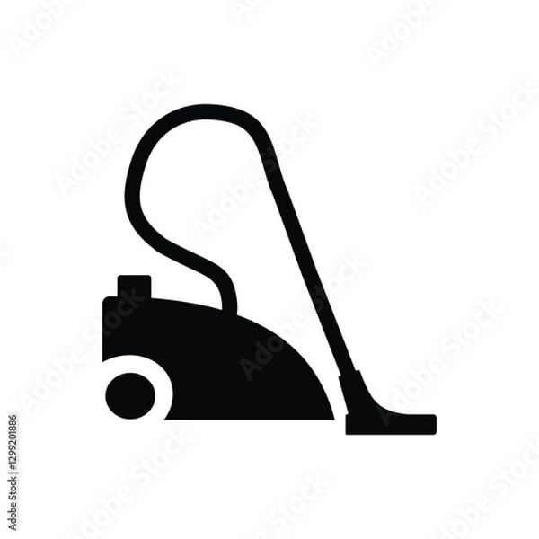 Obraz Vacuum-cleaner icon. Simple vector sign.