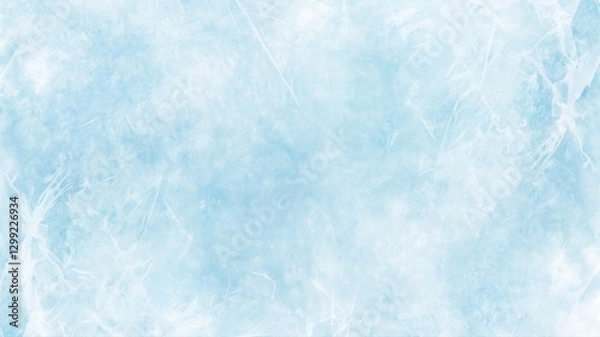 Fototapeta Abstract snowflakes background