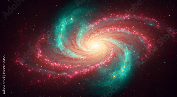 Fototapeta abstract space background