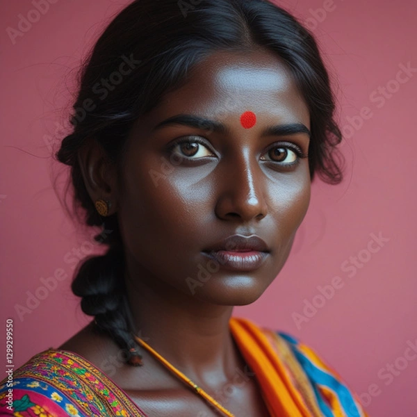 Obraz portrait of a young woman