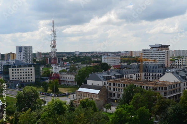 Obraz Białystok latem/Bialystok in summer, Poland