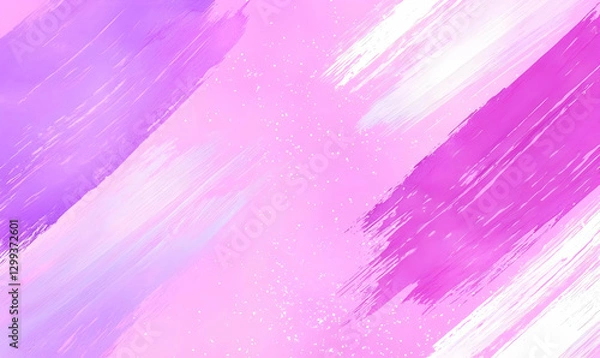 Obraz Abstract Pink and Purple Brush Strokes Background for Design