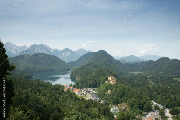 Obraz Landscape and mountains