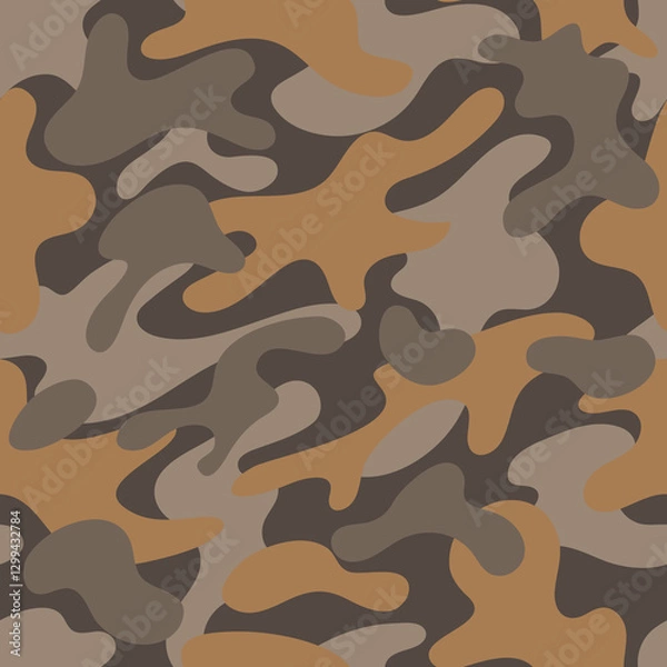 Fototapeta vector old school camouflage design