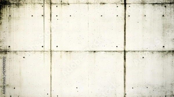 Fototapeta Textured Concrete Wall Panel Seamless Background