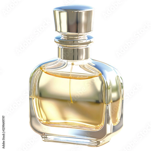 Obraz bottle of perfume ; isolated on a transparent background