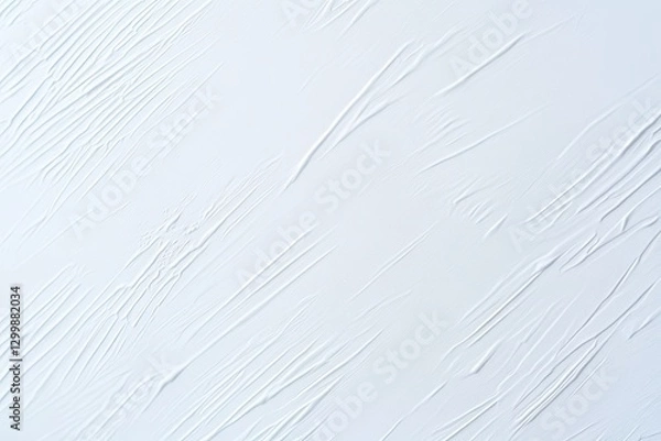 Fototapeta Diagonal wrinkles texture in white create a abstract background