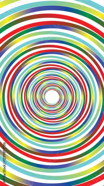 Obraz abstract background with circles