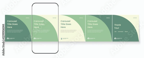 Fototapeta Tips instagram social media template or Linkedin carousel banner post