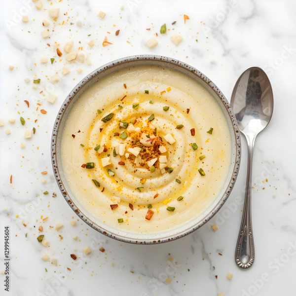 Obraz Creamy Cauliflower Soup Recipe